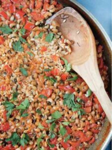 Black-Eyed Pea Paella Recipe Image